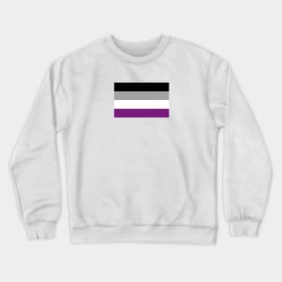 Asexual Pride Flag Crewneck Sweatshirt